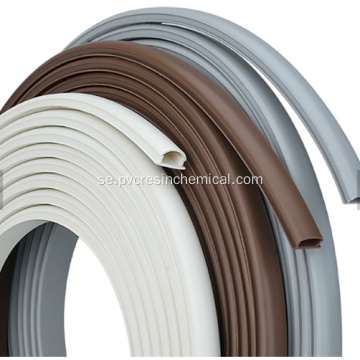 PVC T-formad kantband / remsa / bälte